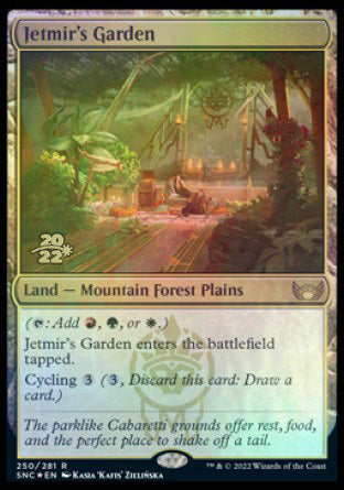 Jetmir's Garden [Streets of New Capenna Prerelease Promos] | D20 Games