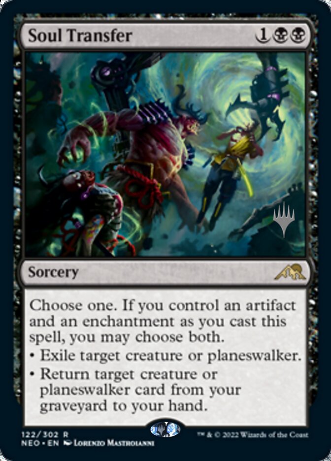 Soul Transfer (Promo Pack) [Kamigawa: Neon Dynasty Promos] | D20 Games