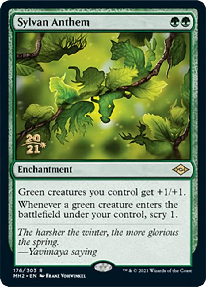 Sylvan Anthem [Modern Horizons 2 Prerelease Promos] | D20 Games