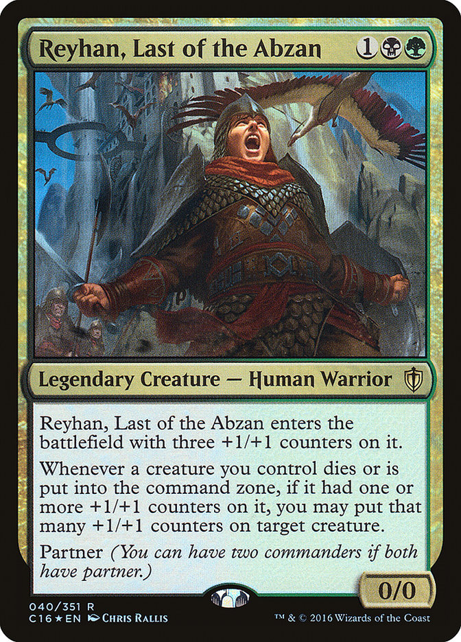 Reyhan, Last of the Abzan [Commander 2016] | D20 Games