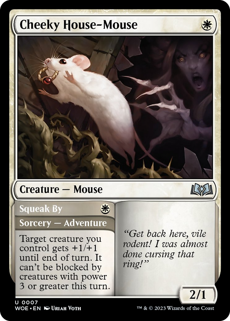 Cheeky House-Mouse [Wilds of Eldraine] | D20 Games