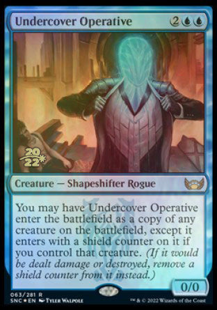 Undercover Operative [Streets of New Capenna Prerelease Promos] | D20 Games