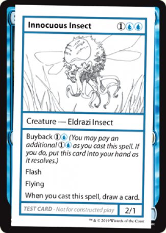Innocuous Insect (2021 Edition) [Mystery Booster Playtest Cards] | D20 Games