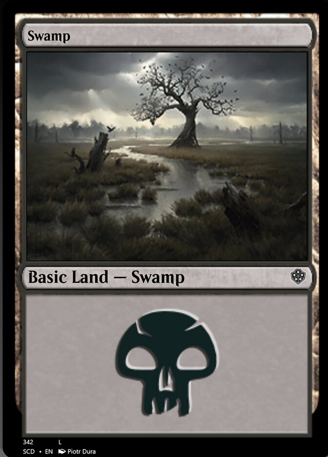 Swamp (342) [Starter Commander Decks] | D20 Games