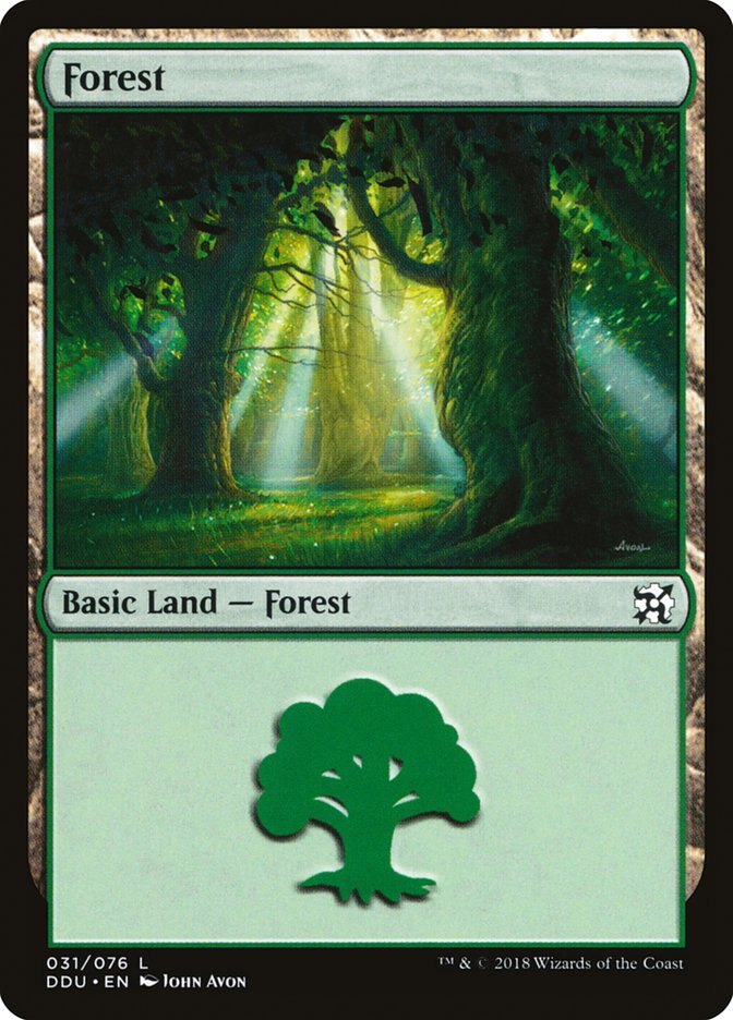 Forest (31) [Duel Decks: Elves vs. Inventors] | D20 Games