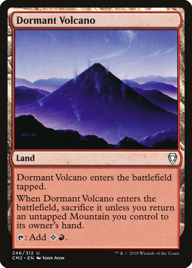 Dormant Volcano [Commander Anthology Volume II] | D20 Games