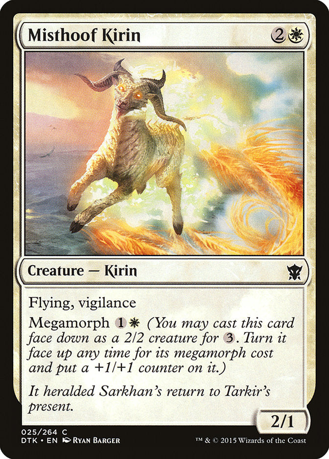 Misthoof Kirin [Dragons of Tarkir] | D20 Games