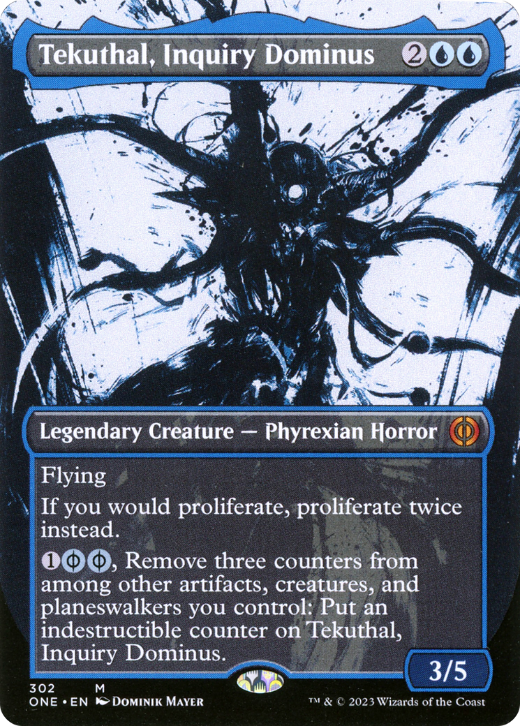 Tekuthal, Inquiry Dominus (Borderless Ichor) [Phyrexia: All Will Be One] | D20 Games