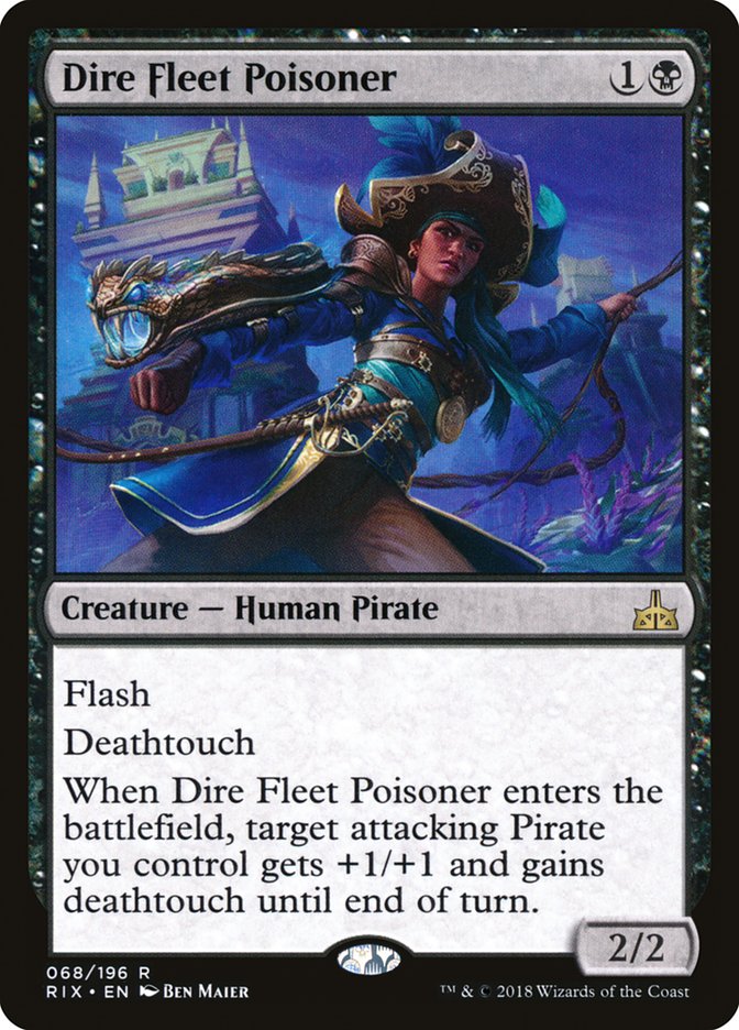 Dire Fleet Poisoner [Rivals of Ixalan] | D20 Games