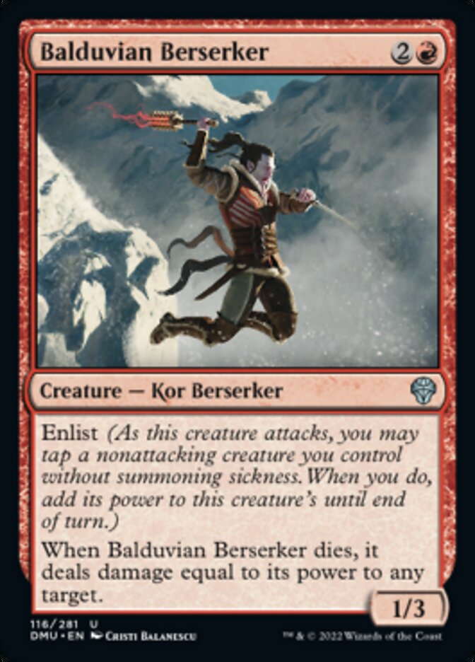 Balduvian Berserker [Dominaria United] | D20 Games