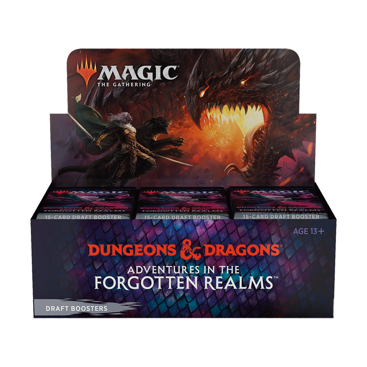 Magic the Gathering: D&D - Adventures in the Forgotten Realms Draft Booster Box | D20 Games
