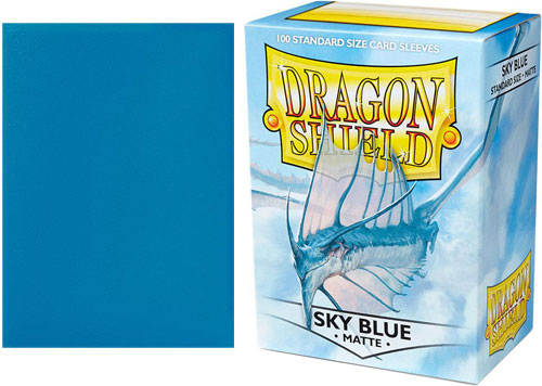 Dragon Shield Matte Sky Blue Sleeves | D20 Games