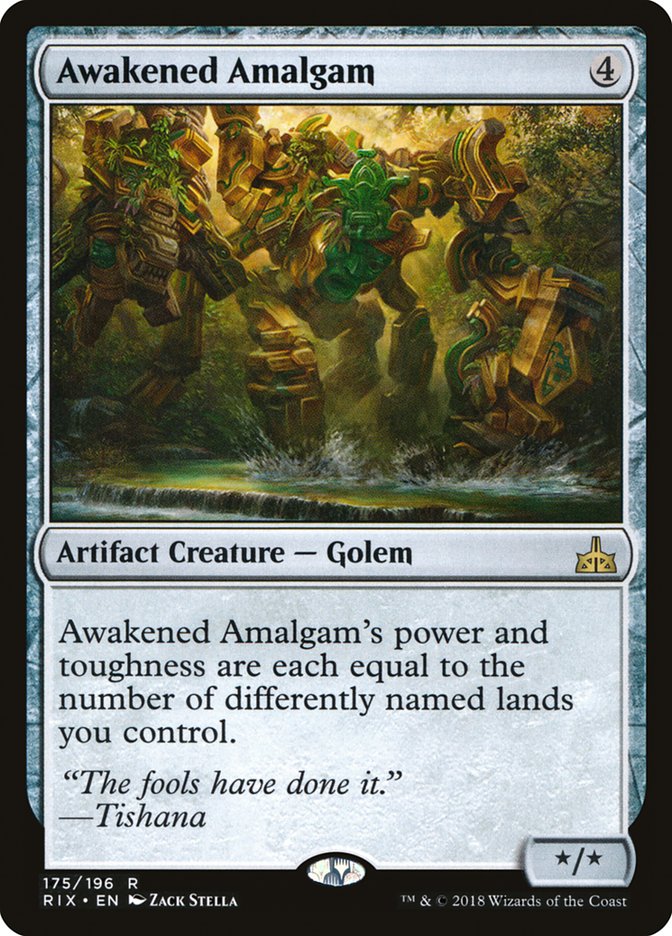 Awakened Amalgam [Rivals of Ixalan] | D20 Games