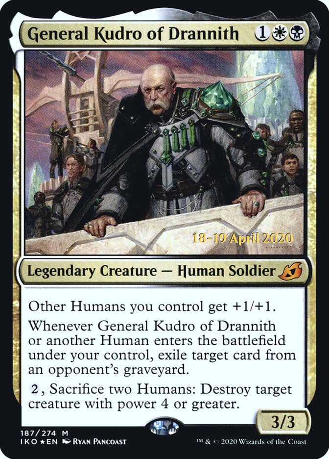 General Kudro of Drannith  [Ikoria: Lair of Behemoths Prerelease Promos] | D20 Games