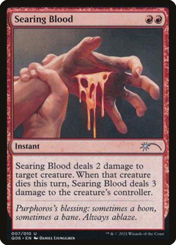 Searing Blood [Pioneer Challenger Decks 2021] | D20 Games