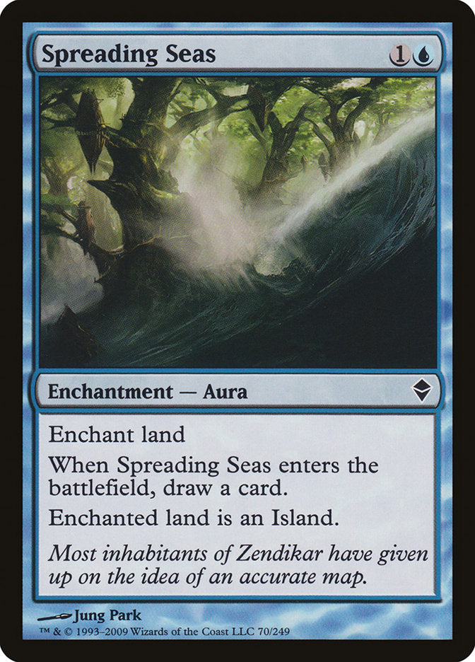 Spreading Seas [Zendikar] | D20 Games