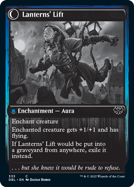 Lantern Bearer // Lanterns' Lift [Innistrad: Double Feature] | D20 Games