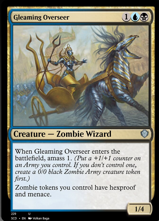 Gleaming Overseer [Starter Commander Decks] | D20 Games