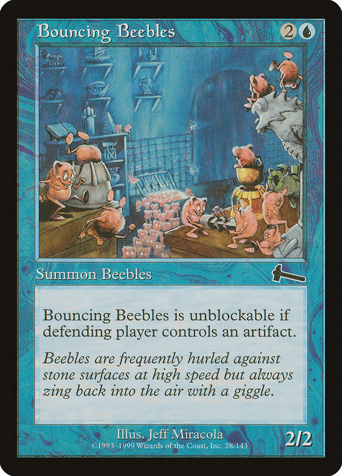 Bouncing Beebles [Urza's Legacy] | D20 Games