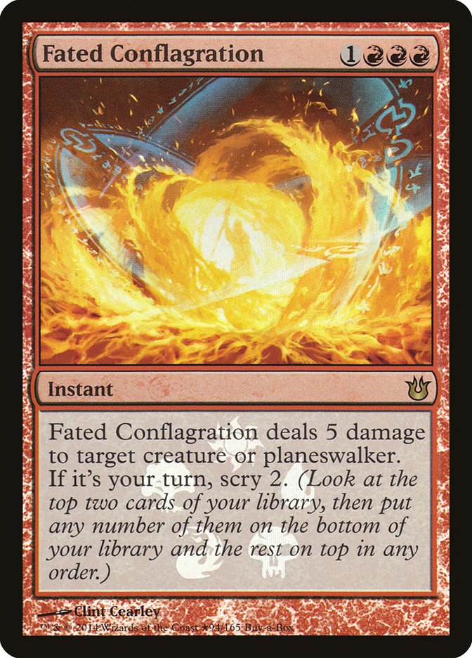 Fated Conflagration (Buy-A-Box) [Born of the Gods Promos] | D20 Games