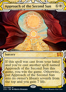 Approach of the Second Sun (Etched Foil) [Strixhaven Mystical Archive] | D20 Games