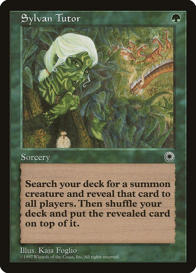 Sylvan Tutor [Portal] | D20 Games