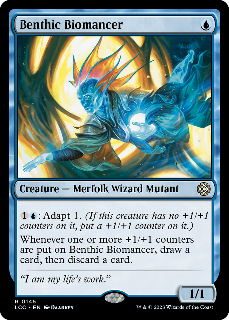 Benthic Biomancer [The Lost Caverns of Ixalan Commander] | D20 Games