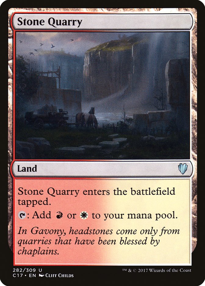 Stone Quarry [Commander 2017] | D20 Games