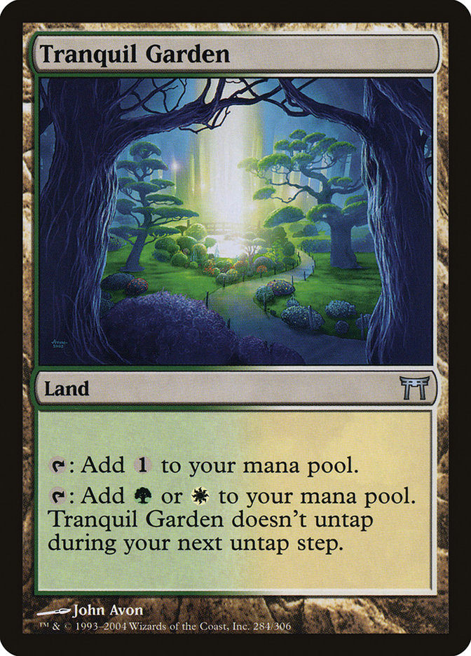 Tranquil Garden [Champions of Kamigawa] | D20 Games