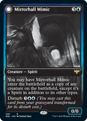 Mirrorhall Mimic // Ghastly Mimicry [Innistrad: Double Feature] | D20 Games