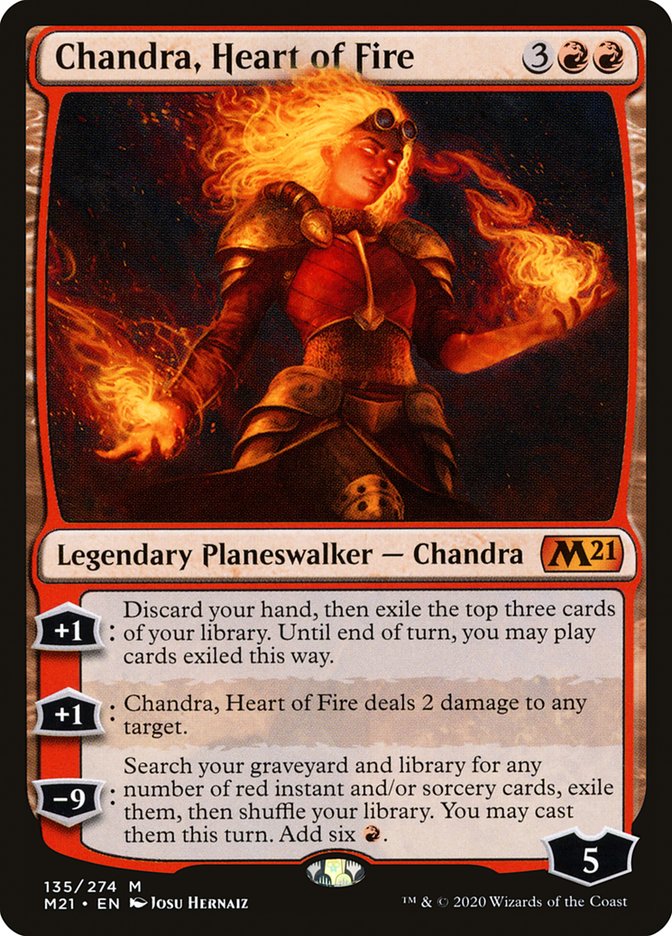 Chandra, Heart of Fire [Core Set 2021] | D20 Games