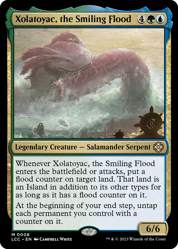 Xolatoyac, the Smiling Flood [The Lost Caverns of Ixalan Commander] | D20 Games