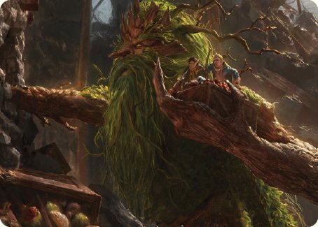 Treebeard, Gracious Host Art Card [The Lord of the Rings: Tales of Middle-earth Art Series] | D20 Games