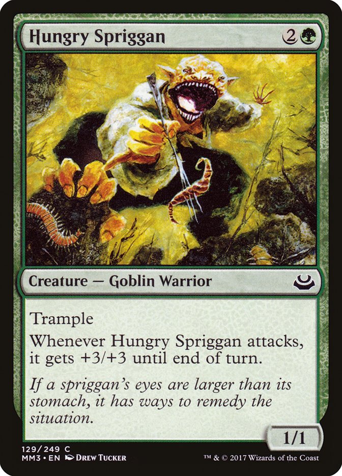 Hungry Spriggan [Modern Masters 2017] | D20 Games