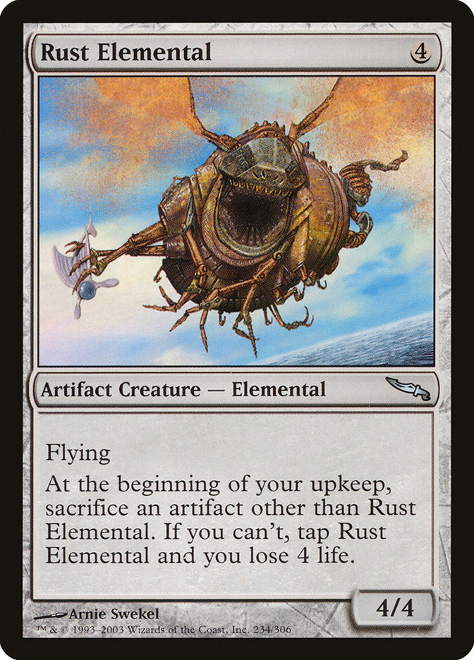 Rust Elemental [Mirrodin] | D20 Games