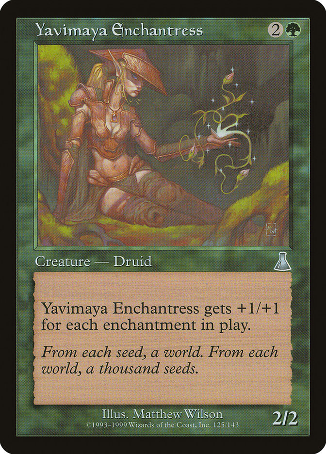 Yavimaya Enchantress [Urza's Destiny] | D20 Games