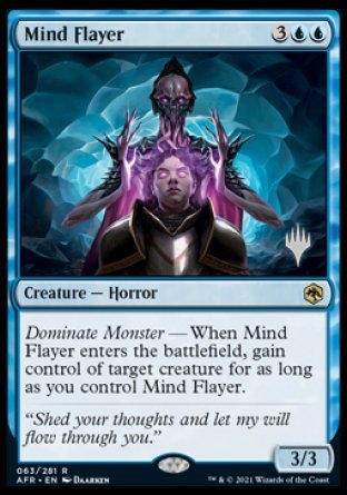 Mind Flayer (Promo Pack) [Dungeons & Dragons: Adventures in the Forgotten Realms Promos] | D20 Games