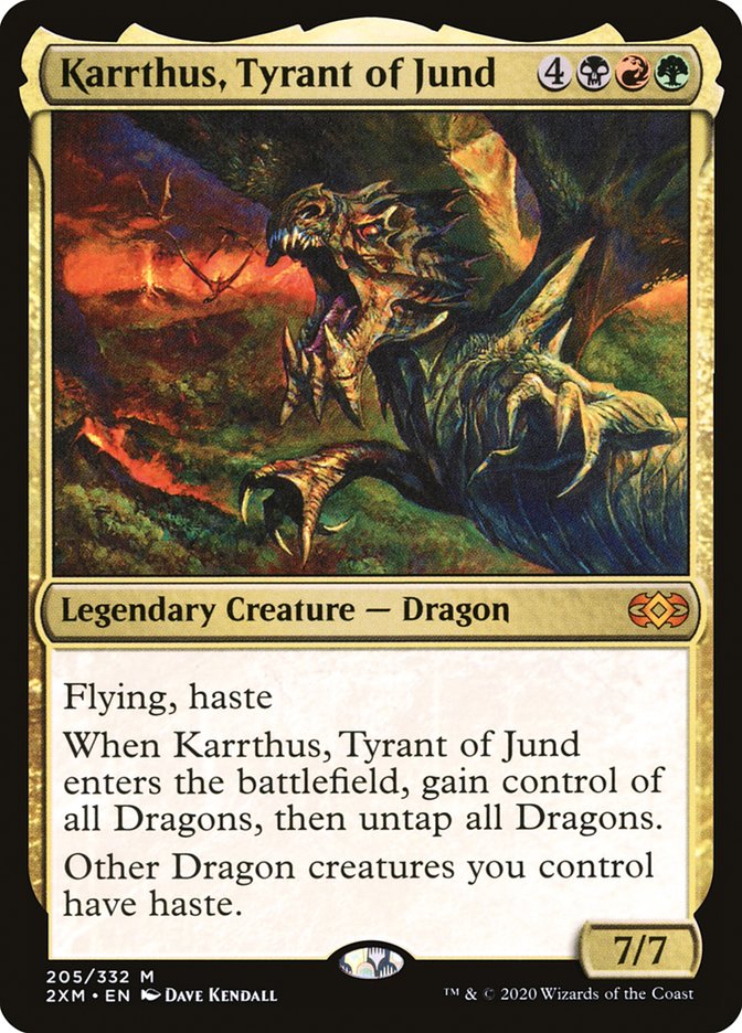Karrthus, Tyrant of Jund [Double Masters] | D20 Games