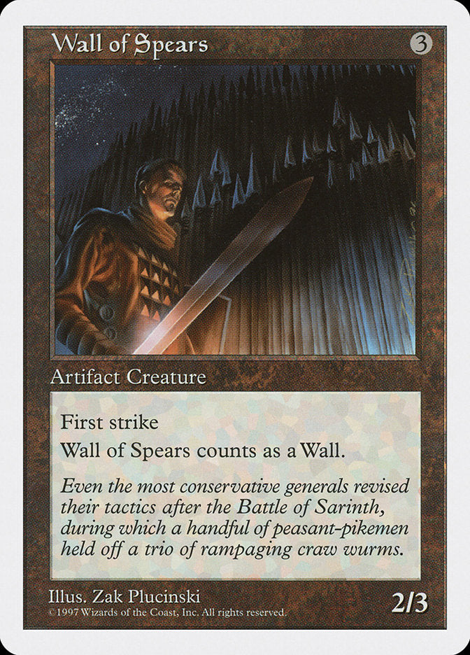 Wall of Spears [Fifth Edition] | D20 Games