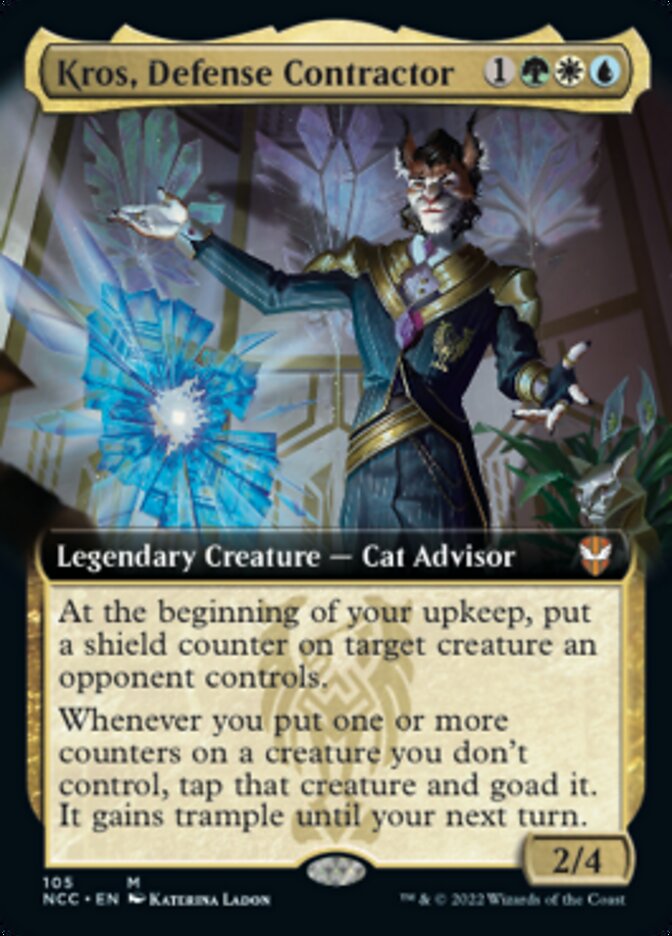 Kros, Defense Contractor (Extended Art) [Streets of New Capenna Commander] | D20 Games