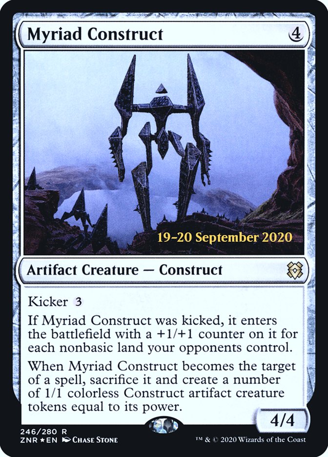 Myriad Construct [Zendikar Rising Prerelease Promos] | D20 Games