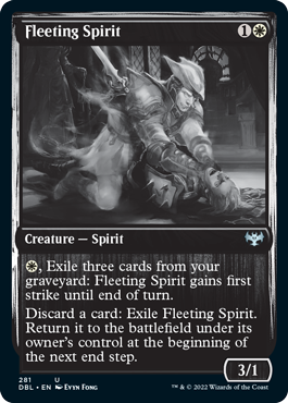 Fleeting Spirit [Innistrad: Double Feature] | D20 Games