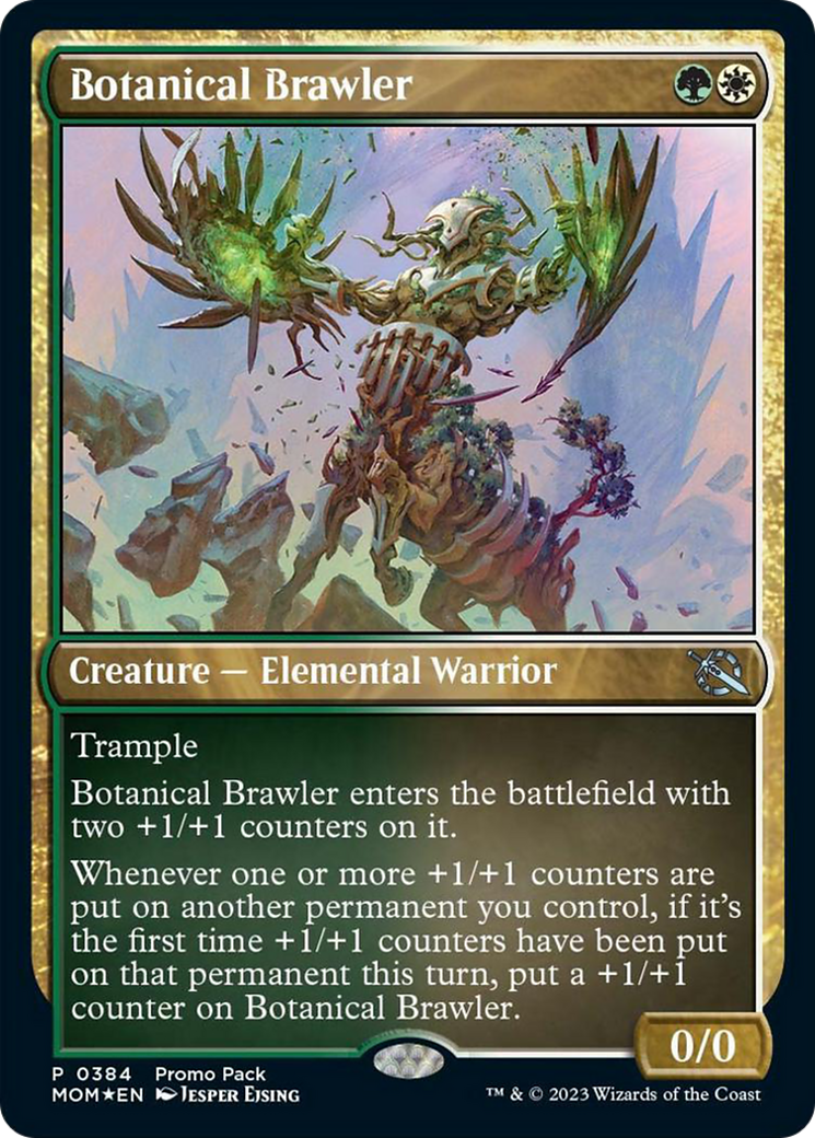 Botanical Brawler (Promo Pack) [March of the Machine Promos] | D20 Games