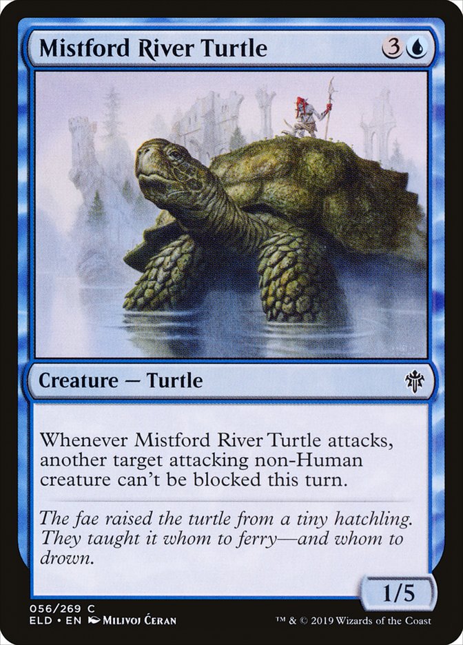 Mistford River Turtle [Throne of Eldraine] | D20 Games