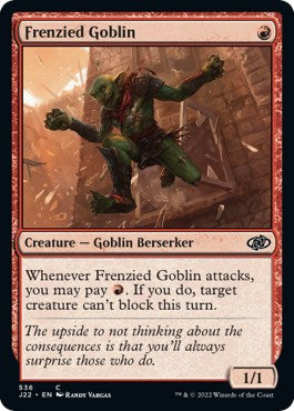 Frenzied Goblin [Jumpstart 2022] | D20 Games