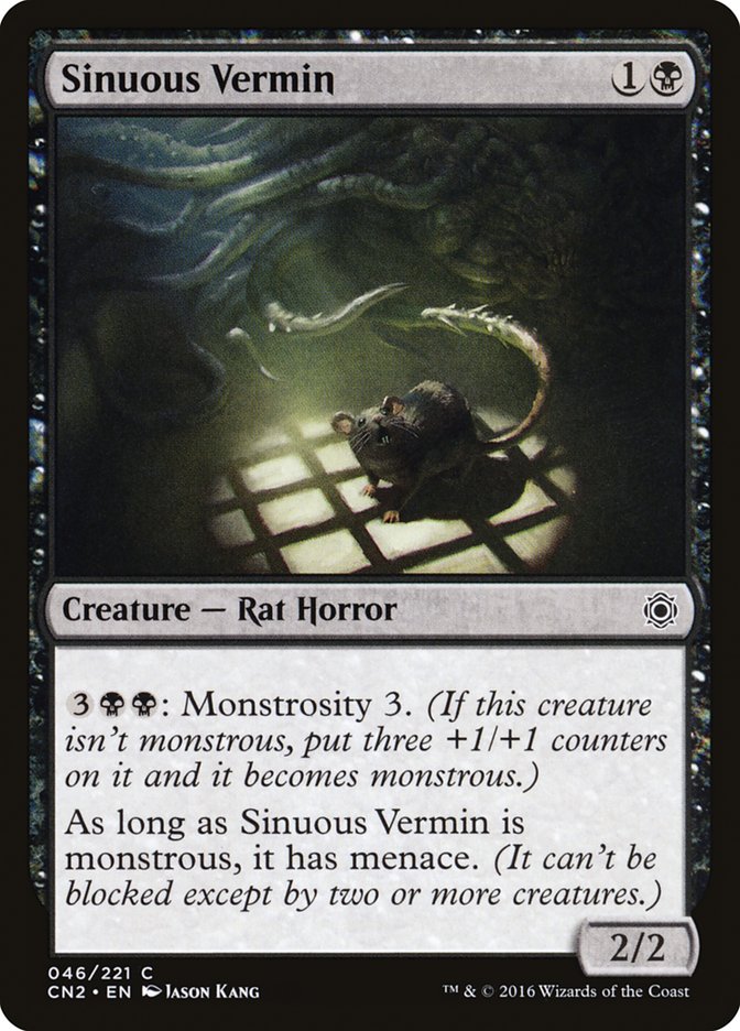 Sinuous Vermin [Conspiracy: Take the Crown] | D20 Games