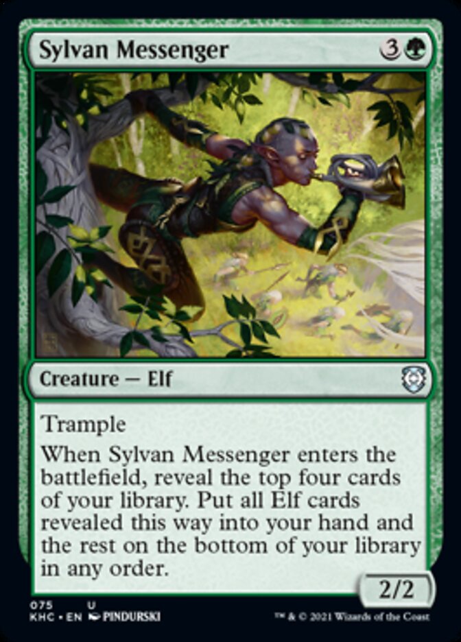 Sylvan Messenger [Kaldheim Commander] | D20 Games