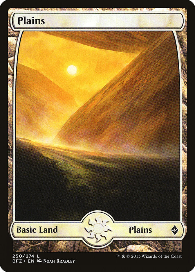 Plains (250) [Battle for Zendikar] | D20 Games