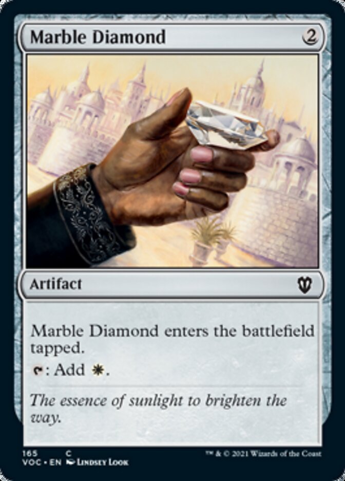 Marble Diamond [Innistrad: Crimson Vow Commander] | D20 Games