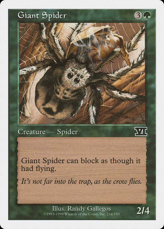 Giant Spider [Classic Sixth Edition] | D20 Games